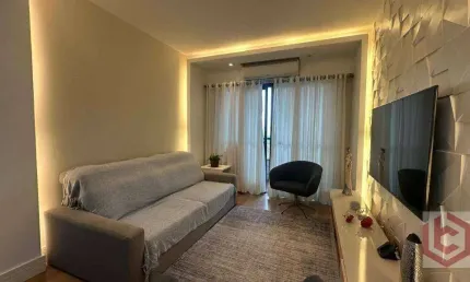 Apartamento com 2 dormitórios à venda, 104 m² por r$ 689.000,00 - marapé - santos/sp