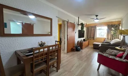 Apartamento com 3 dormitórios à venda, 115 m² por R$ 730.000,00 - Campo Grande - Santos/SP