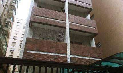 Apartamento com 1 dormitório para alugar, 44 m² por R$ 3.300 PACOTE/mês - Gonzaga - Santos/SP