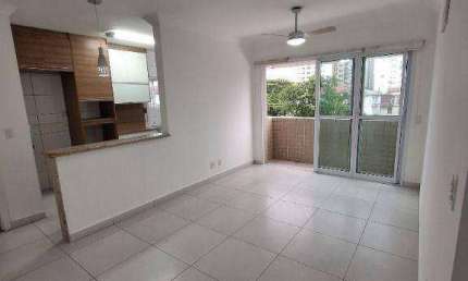 Apartamento com 2 dormitórios para alugar, 115 m² por R$ 4.600 PACOTE/mês - Aparecida - Santos/SP