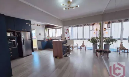 Apartamento com 2 dormitórios à venda, 103 m² por r$ 870.000,00 - ponta da praia - santos/sp