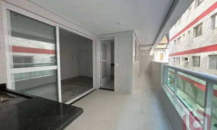 Apartamento com 2 dormitórios à venda, 101 m² por R$ 890.000,00 - Embaré - Santos/SP