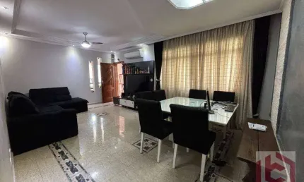 Casa com 3 dormitórios à venda, 180 m² por r$ 1.400.000,00 - marapé - santos/sp