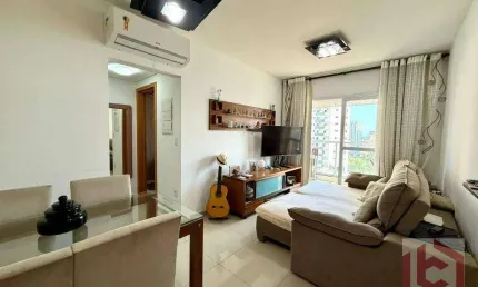 Apartamento com 1 dormitório à venda, 51 m² por r$ 670.000 - embaré - santos/sp