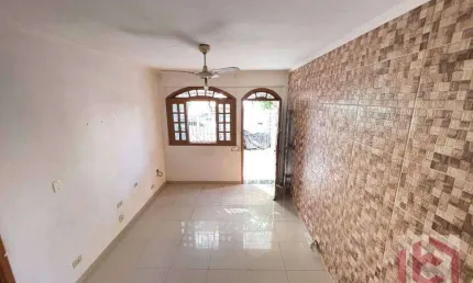 Sobrado com 2 dormitórios à venda, 80 m² por r$ 371.000,00 - vila matias - santos/sp