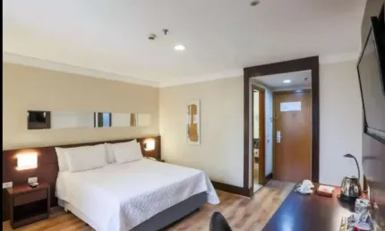 Flat no Transamérica Executive Congonhas 23m² com 1 dormitório e 1 vaga.