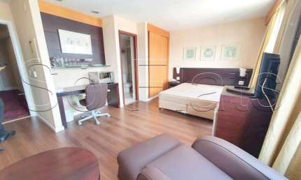 Flat na Vila Olímpia disponível para venda com 25m² e 01 vaga de garagem