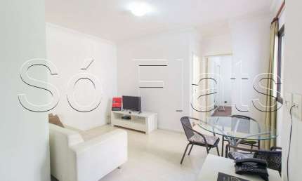 Flat Usa Moema para locação com 2 dorms e 1 vaga próximo ao Shopping Ibirapuera