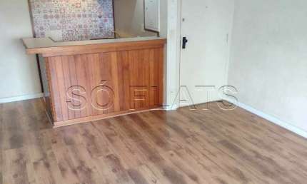 Flat Paulistânia disponível para locação com 78m², 2 dormitórios e 2 vagas.