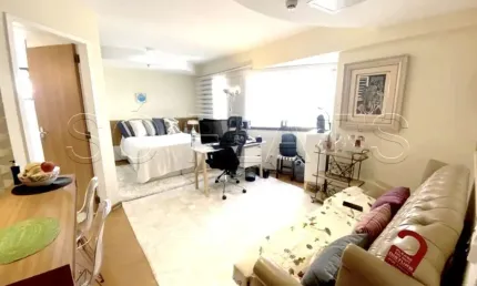 Flat riverside disponível para venda com 32m², 01 dormitório e sem vaga de garagem