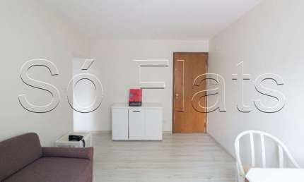 Flat no Mont Hermon próximo ao metrô Consolação, disponível para locação 41m², 1 dorm e 1 vaga.