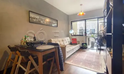 Flat Grand Mercure Itaim disponível para venda com 35m², 01 dormitório  e 01 vaga de garagem