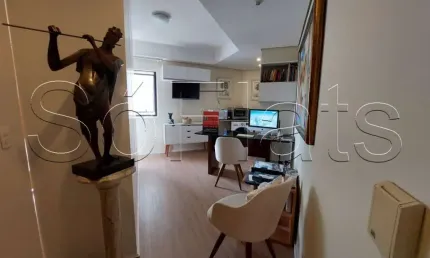 Flat Tsue Bienal disponível para locação com 24m² e 1 vaga de garagem.