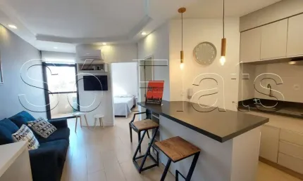 Studio para locação no moema studio contendo 41m², 1 dormitório e 1 vaga de garagem.