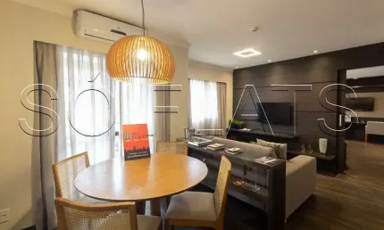 Flat clarion faria lima disponível para venda com 55m², 01 dorm e 02 vagas  de garagem