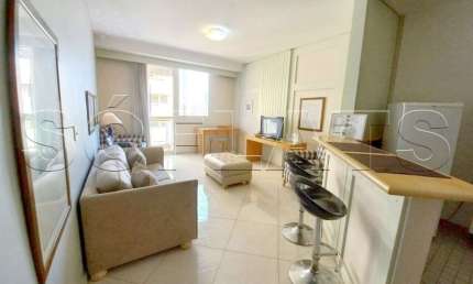 Apto no Sequoia com 56m², 1 dormitório e 1 vaga, disponível para locação em Alphaville.