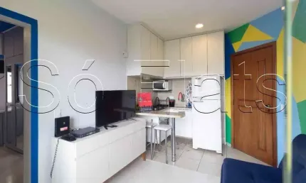 Edifício morumbi residence disponível para venda com 34m², 01 dorm e 01 vaga