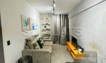 Flat São Paulo Suíte Service  com 38m² e 01 vaga de garagem para locação