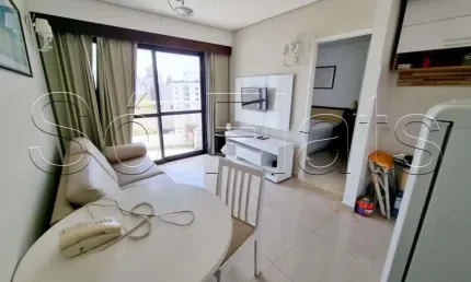 Flat The Palace disponível para venda com 34m², 01 dormitório e 01 vaga