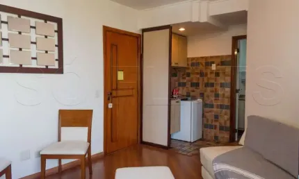 Apartamento disponível para venda com 34m², 01 dorm e 01 vaga de garagem