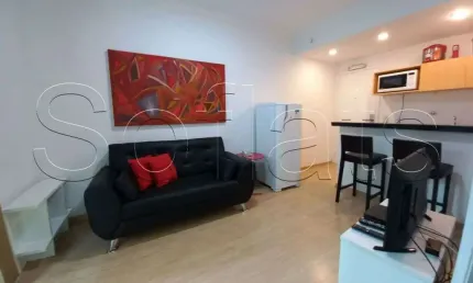 Flat The Town disponível para venda com 31m², 01 dorm e 01 vaga de garagem