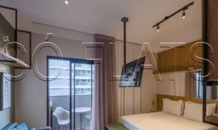 Residencial VN Capote Valente disponível locação contendo 32m² em Pinheiros