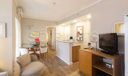 Flat clarion faria lima disponível para venda com 57m², 01 dorm e 02 vagas  de garagem