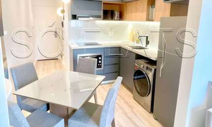 Flat Poeta Drummond disponível para venda com 56 m², 01 dormitório e 01 vaga