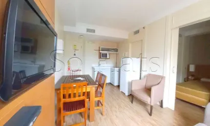 Flat the world disponível para venda com 30m², 1 dormitório e 1 vaga de garagem