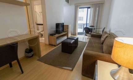 Flat Opera disponível para locação 42m², 1 dormitório e 1 vaga de garagem.