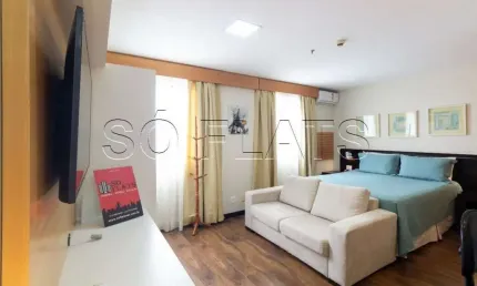 Flat disponível para locação na Vl. Olímpia, Prox a Faria Lima e Av. Sto Amaro.