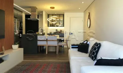 Flat Central Park disponível para venda com 02 dorms e 02 vagas de garagem