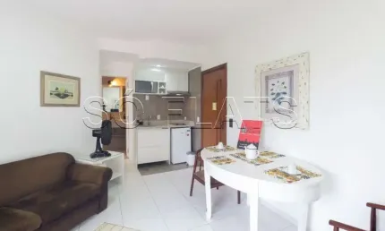 Flat morumbi 34m² 1 dormitório 1 vaga disponível para locação com entrada imediata.