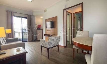 Flat Massis com 1 dormitório 42m² na rua do Shopping Center 3 para locação