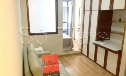 Flat Poeta Drummond  27m², 1 dormitório e 1 vaga de garagem no Jardim Paulista