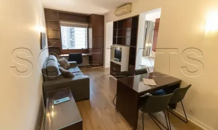 Flat StayBridge 38m² 1 dormitório 1 vaga para locação para locação no Itaim Bibi.