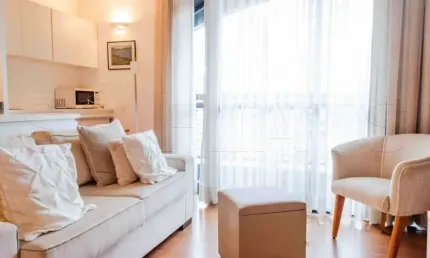 Flat a poucos metros da Av. Faria Lima e Av. Cidade Jardim disponível locação