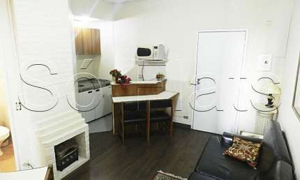 Flat com ótima localização no Jardim Paulista, próx a Av Paulista e FundCasper Libero.