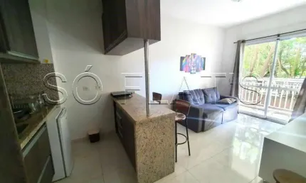 Flat mobiliado disponível para locação muito próximo da av. hebe camargo