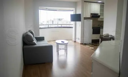 Flat na consolação próximo da paulista disponível para locação com 50m²