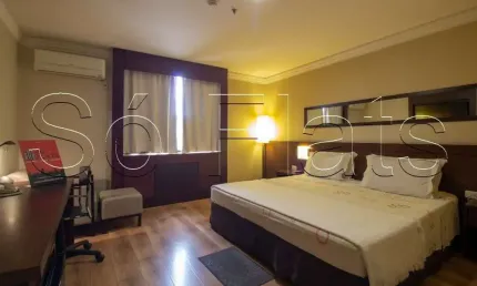 Flat transamérica congonhas 29m² e 1 dormitório e 1 vaga disponível locação prox ao aeroporto.