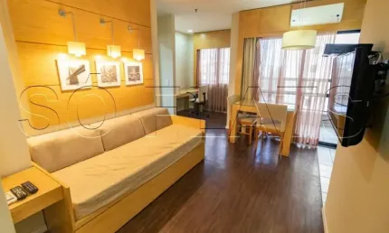Flat no Nobile Suítes Congonhas ao lado do aeroporto de Congonhas, disponível para locação.