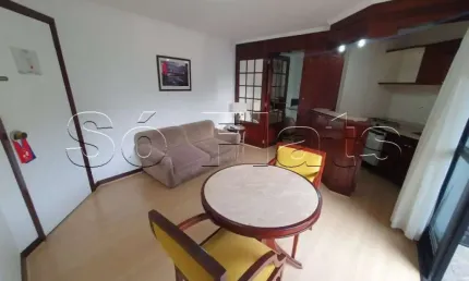 Higienópolis Classic disponível locação 39m² e 1 dorm perto do Pacaembu