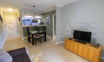 Flat Saint Charles para locação com 2 dorms no Itaim Bibi próximo Av Santo Amaro