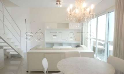 Blue Loft na Vila Nova Conceição com 1 dorm e 1 vaga disponível para locação