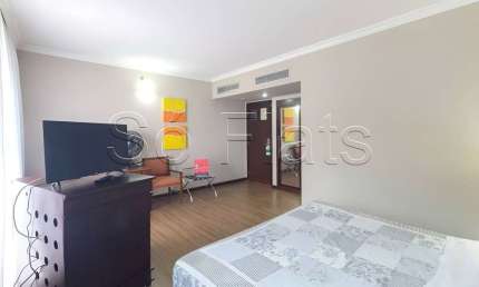 Flat Blue Tree Verbo Divino na Chácara Santo Antônio com 30m² disponível para locação.