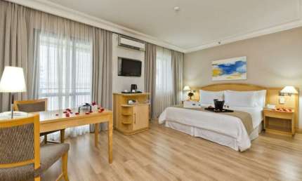 Flat Tryp Higienópolis 40m² 2 dormitórios 2 vagas  para locação.