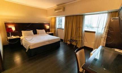Flat no Innside Iguatemi próximo ao Hospital São Luiz disponível para locação. Consulte-nos.