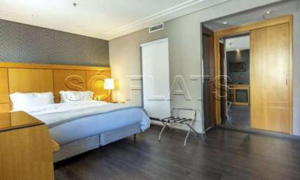 Flat disponível para locação no Melia Jardim Europa 30m², 1 dormitório e 1 vaga