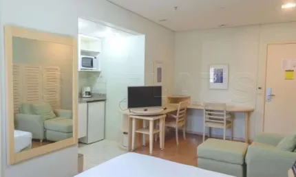 Flat disponível para locação em santo amaro, próximo a marg. pinheiros.